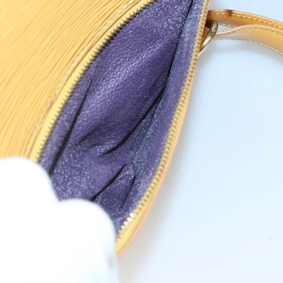 LOUIS VUITTON Epi Mabillon Backpack Yellow LV Auth - Picture 11 of 16